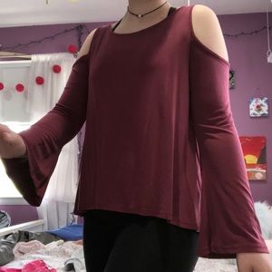 American Eagle No Shoulder Top
